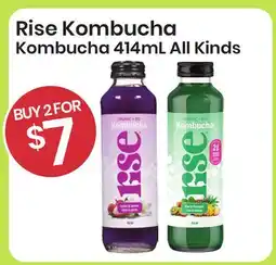 Healthy Planet Rise Kombucha Kombucha 414ML All Kinds offer
