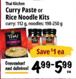 Farm Boy Thai Kitchen Curry Paste or Rice Noodle Kits offer