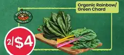 Healthy Planet Organic Rainbow/ Green Chard offer