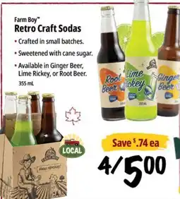 Farm Boy Farm Boy Retro Craft Sodas offer