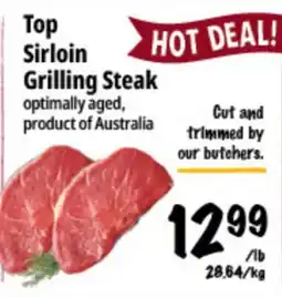 Farm Boy Top Sirloin Grilling Steak offer