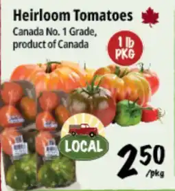 Farm Boy Heirloom Tomatoes offer