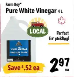 Farm Boy Farm Boy Pure White Vinegar offer