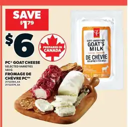 Valu-mart FROMAGE DE CHÈVRE PC offer