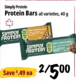 Farm Boy Simply Protein Protein Bars offer