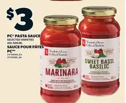 Valu-mart SAUCE POUR PÂTES PC offer