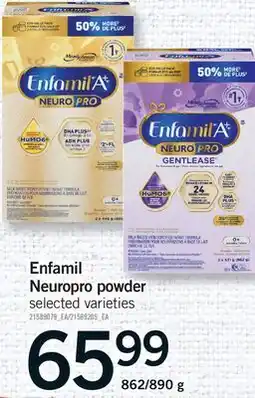 Fortinos ENFAMIL NEUROPRO POWDER, 862/890 g offer