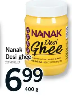 Fortinos NANAK DESI GHEE offer