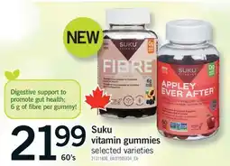 Fortinos SUKU VITAMIN GUMMIES, 60's offer