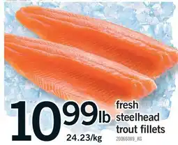 Fortinos FRESH STEELHEAD TROUT FILLETS offer