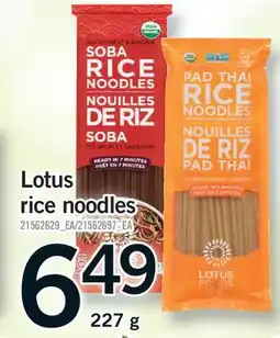Fortinos LOTUS RICE NOODLES offer