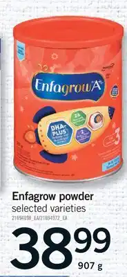 Fortinos ENFAGROW POWDER offer