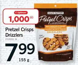 Fortinos PRETZEL CRISPS DRIZZLERS offer