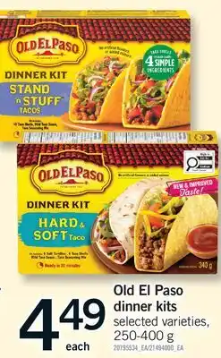 Fortinos OLD EL PASO DINNER KITS offer
