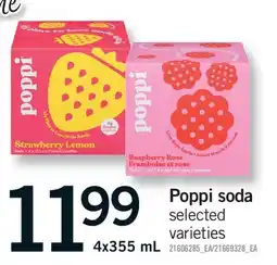 Fortinos POPPI SODA offer