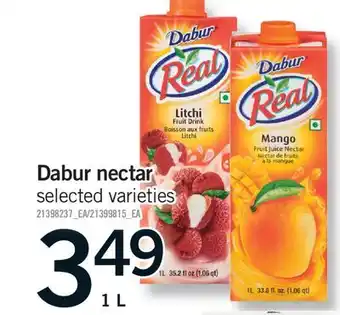Fortinos DABUR NECTAR offer