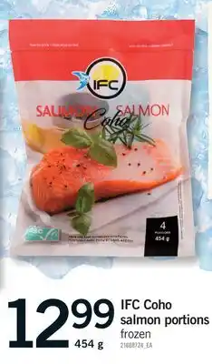 Fortinos IFC COHO SALMON PORTIONS offer