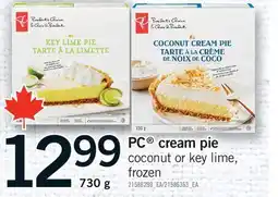 Fortinos PC CREAM PIE offer