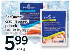 Fortinos SEAQUEST CRAB FLAVOURED POLLOCK offer