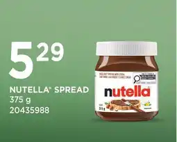Fortinos NUTELLA SPREAD offer