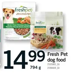 Fortinos FRESH PET DOG FOOD offer