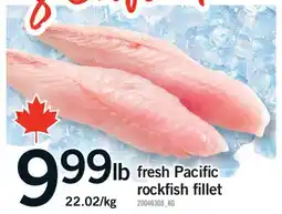Fortinos FRESH PACIFIC ROCKFISH FILLET offer