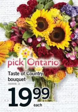 Fortinos TASTE OF COUNTRY BOUQUET offer