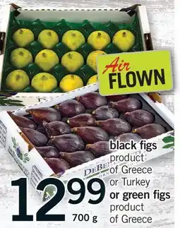 Fortinos BLACK FIGS OR GREEN FIGS offer