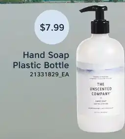 Fortinos HAND SOAP PLASTIC BOTTLE offer