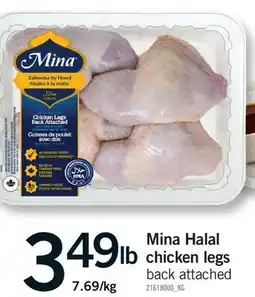 Fortinos MINA HALAL CHICKEN LEGS offer
