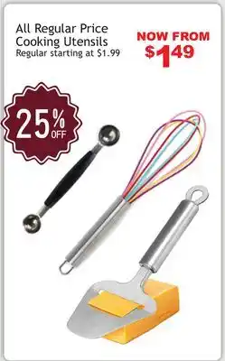 Oxford Mills All Regular Price Cooking Utensils offer