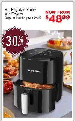 Oxford Mills Ramjoy All Regular Price Air Fryers offer