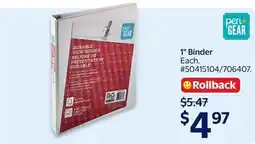 Walmart 1 Binder offer