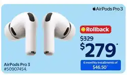 Walmart AirPods Pro 3 offer