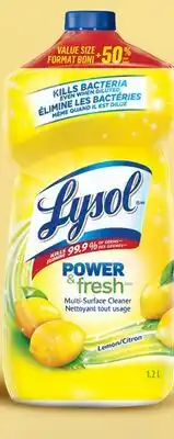Walmart Lysol toilet bowl cleaner or multi-surface pours offer