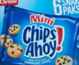 Walmart Christie Chips Ahoy! Mini Cookies Snack Paks offer
