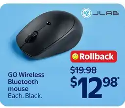 Walmart GO Wireless Bluetooth mouse offer