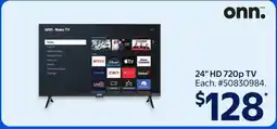 Walmart 24 HD 720p TV offer
