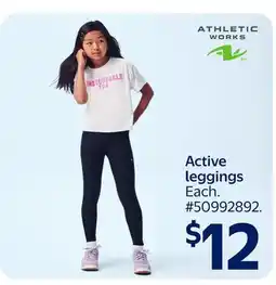 Walmart Active leggings offer