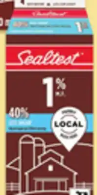 Walmart Sealtest chocolate milk offer
