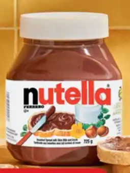Walmart Nutella hazelnut or peanut offer