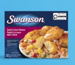 Walmart Swanson lasagna or sweet & sour chicken frozen entrees offer