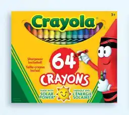 Walmart Crayola 64ct Crayons offer
