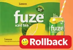 Walmart Fuze iced tea offer