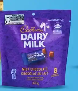 Walmart Cadbury Caramilk Minis or Dairy Milk Mini chocolate bars offer
