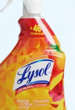 Walmart Lysol all-purpose cleaner offer