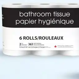 Walmart Black & White bathroom tissue offer