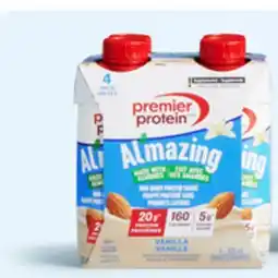Walmart Premier Protein Al'mazing vanilla offer