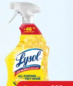 Walmart Lysol all-purpose cleaner offer