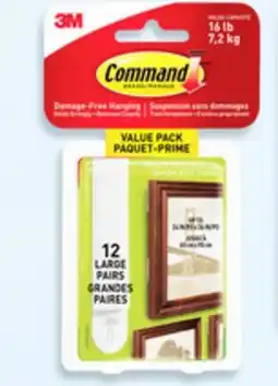 Walmart 3M Command value packs offer
